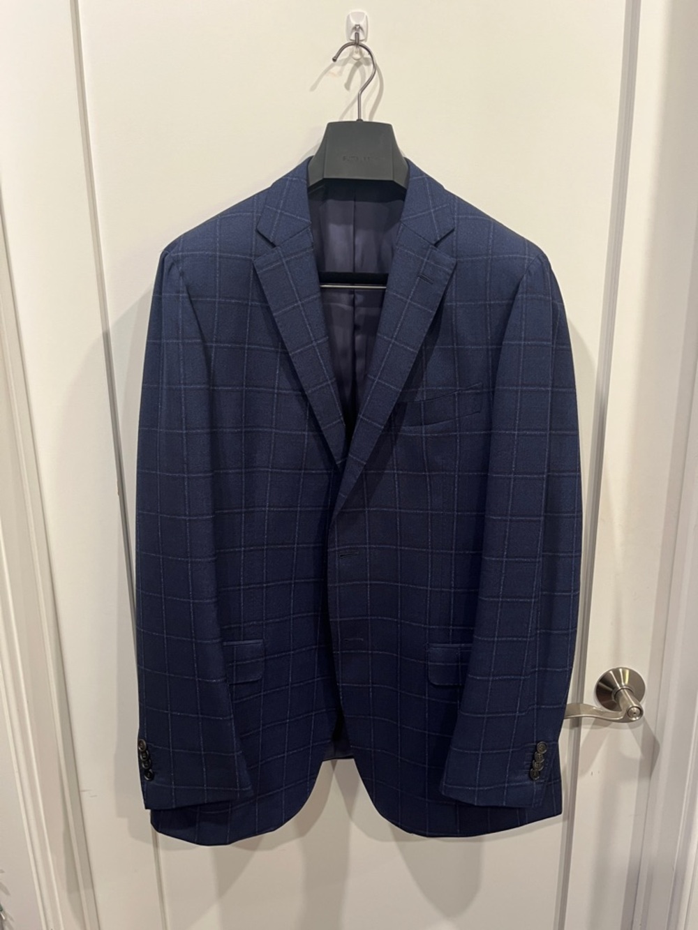 SuitSupply Wool Men's Navy suit with sports coat - Classic Tailored Suit Jacket